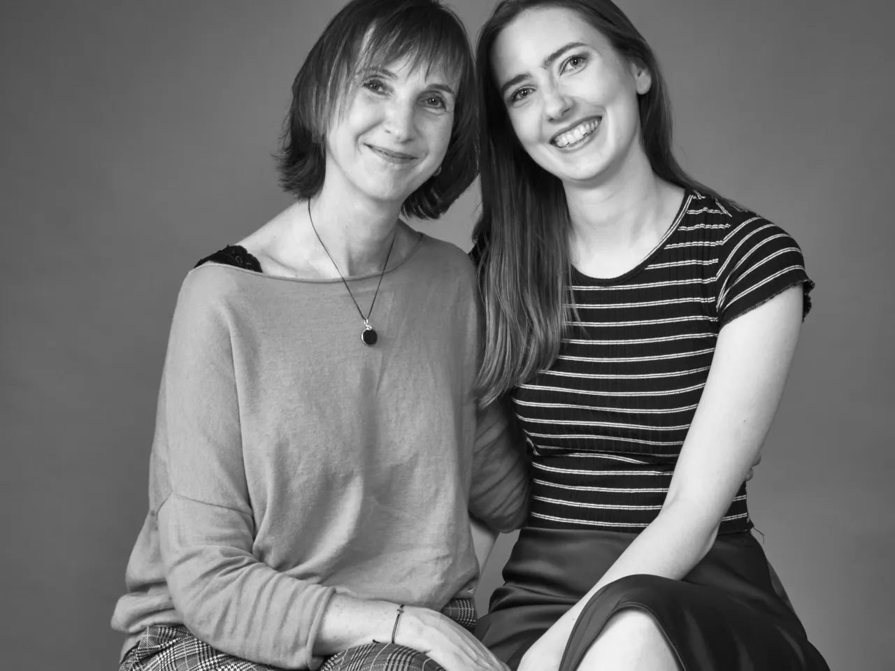 Portrait Kirsten and Sophie, Studio Flash system