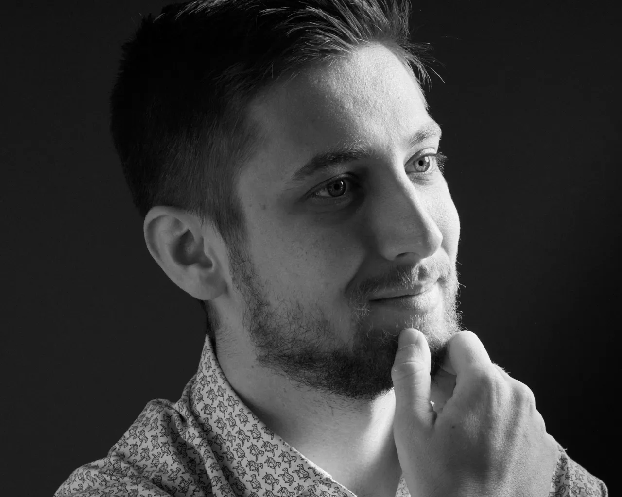 Portrait Dimitry, Studio Flash system