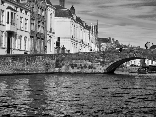 City view of Bruges