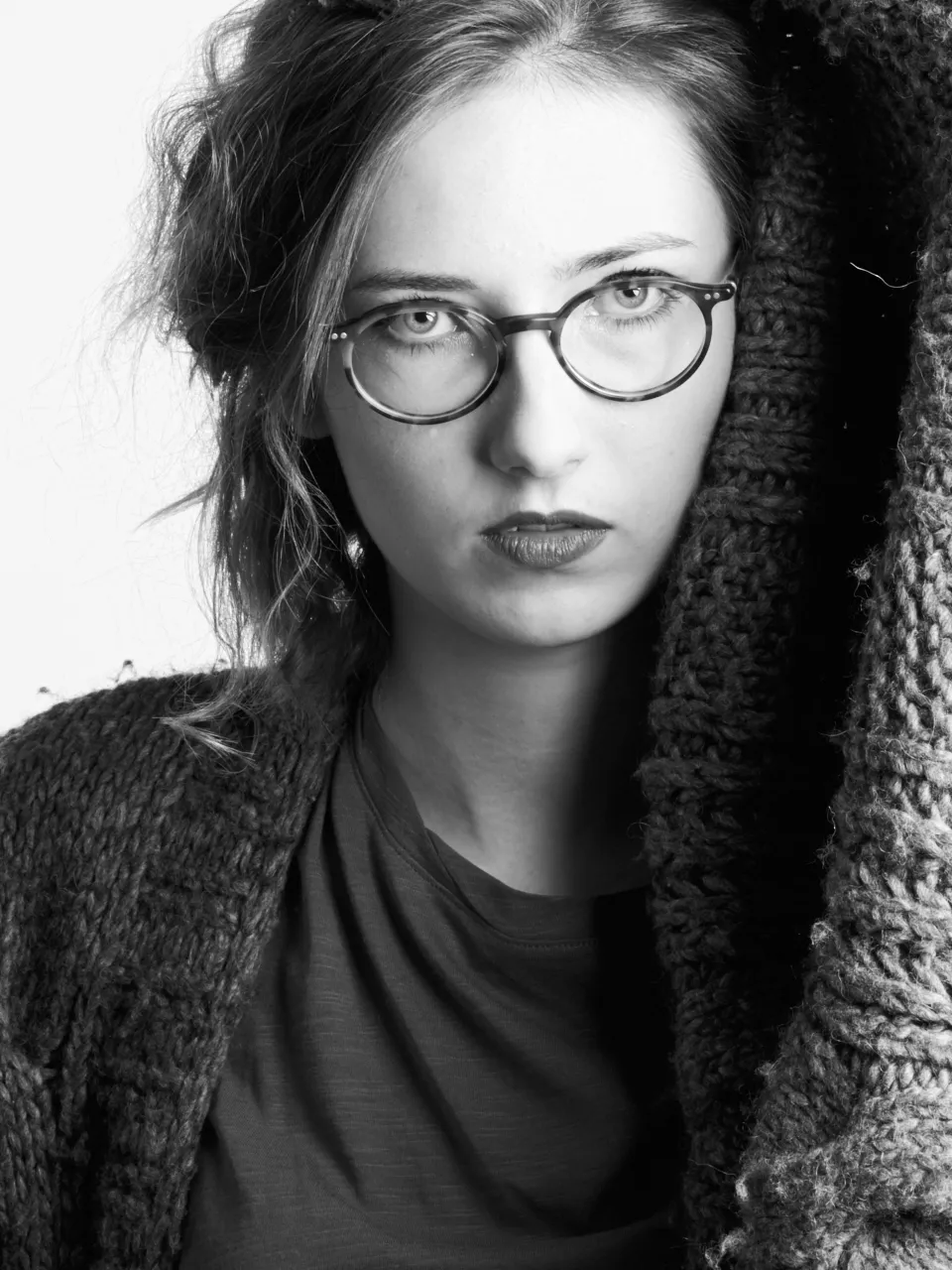 Portrait Sophie, Studio Flash system